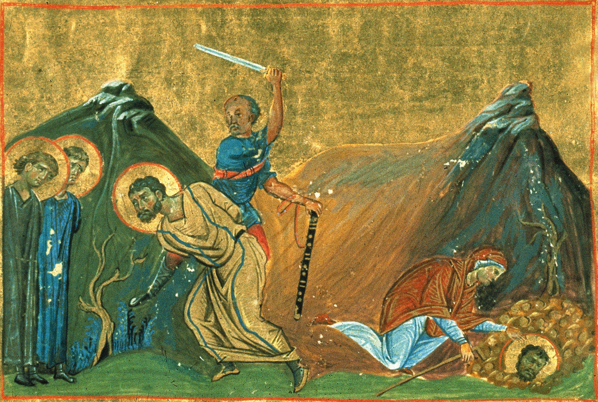 dimanche 29 octobre 2023 — saint martyr Longin, le centurion auprès de la croix du Seigneur