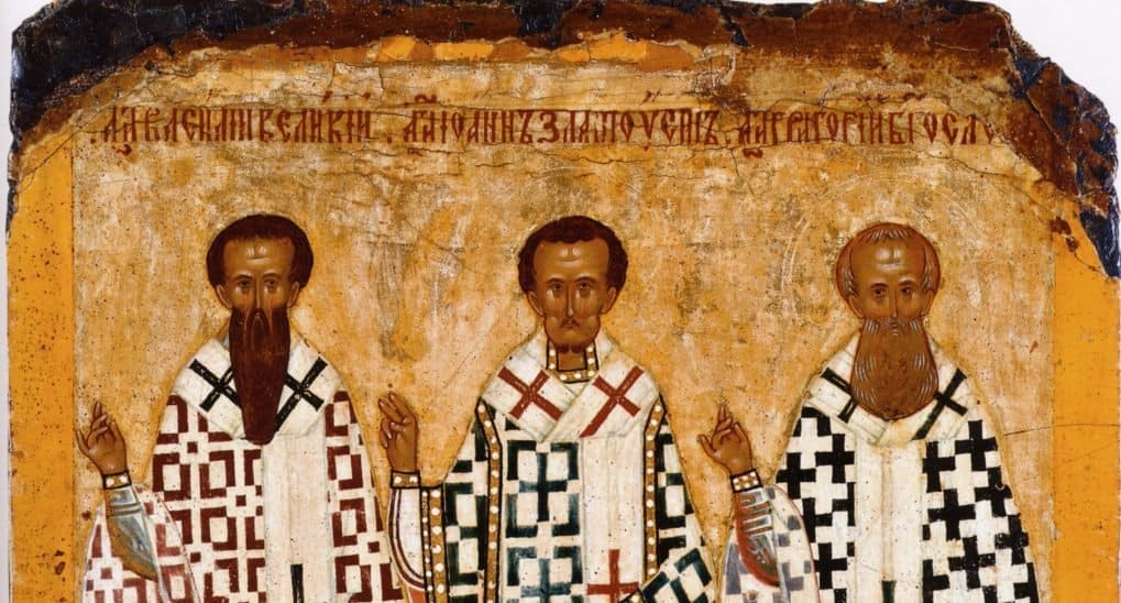 lundi 12 février 2024 mémoire des trois saints Pères et docteurs de l'univers — st Basile le grand — st Grégoire le théologien — st Jean Chrysostome